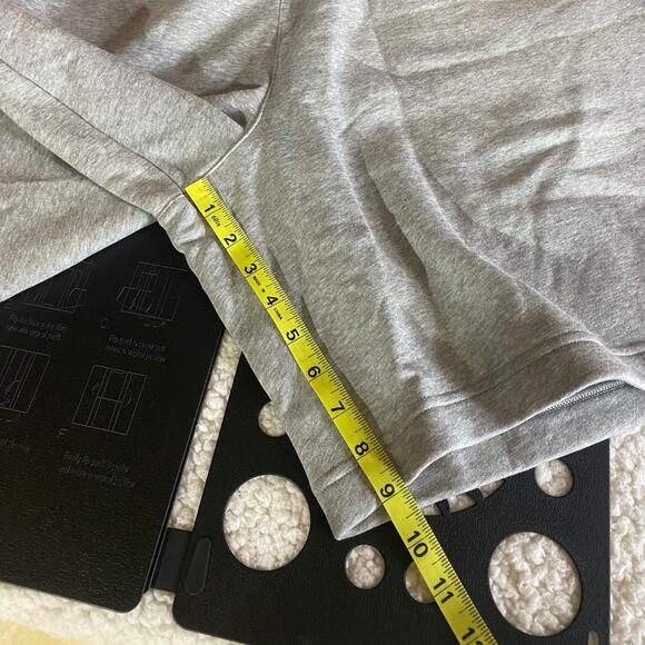 Nike Fleece Shorts | Men’s XXL | Heather Gray Lounge & Gym Shorts | Soft Cotton - Picture 6 of 7